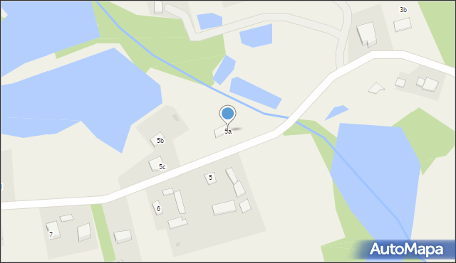 Paliwodzizna, Paliwodzizna, 5a, mapa Paliwodzizna