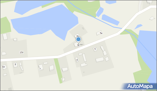 Paliwodzizna, Paliwodzizna, 5c, mapa Paliwodzizna