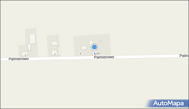 Palmierowo, Palmierowo, 5, mapa Palmierowo