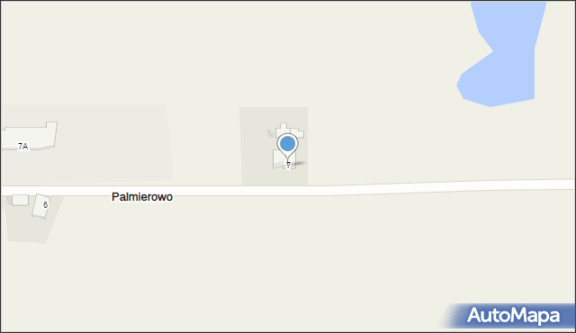 Palmierowo, Palmierowo, 7, mapa Palmierowo