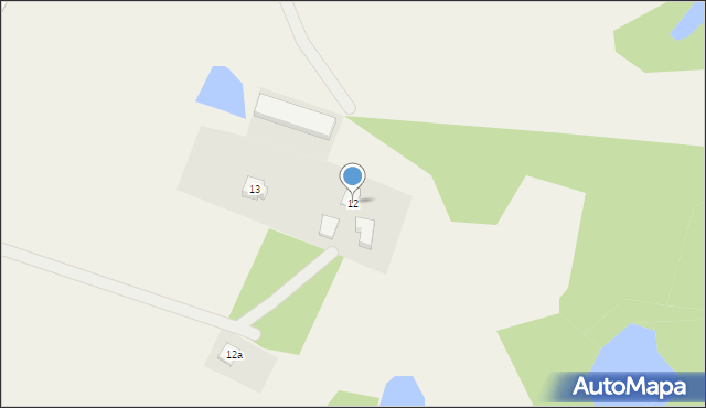 Pałubice, Pałubice, 12, mapa Pałubice