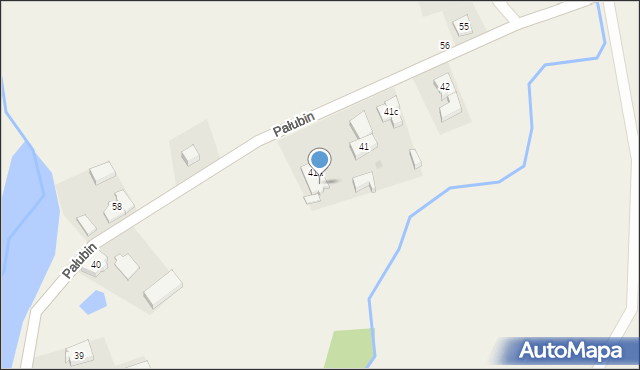 Pałubin, Pałubin, 41b, mapa Pałubin