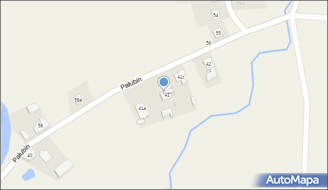 Pałubin, Pałubin, 41d, mapa Pałubin