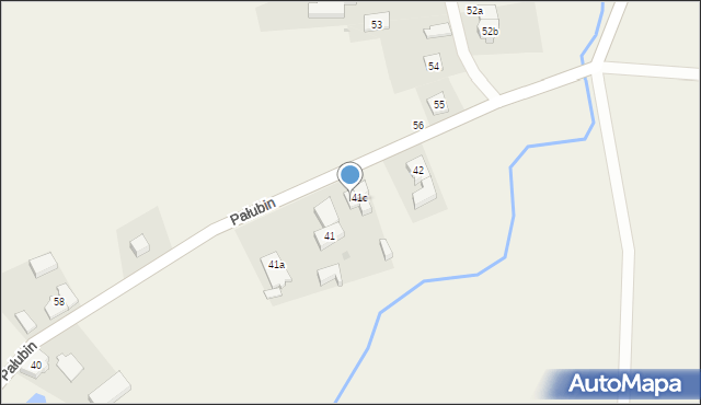 Pałubin, Pałubin, 41e, mapa Pałubin