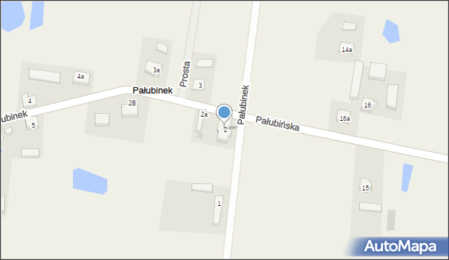 Pałubinek, Pałubinek, 2, mapa Pałubinek