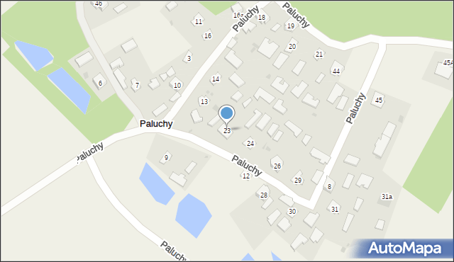 Paluchy, Paluchy, 23, mapa Paluchy