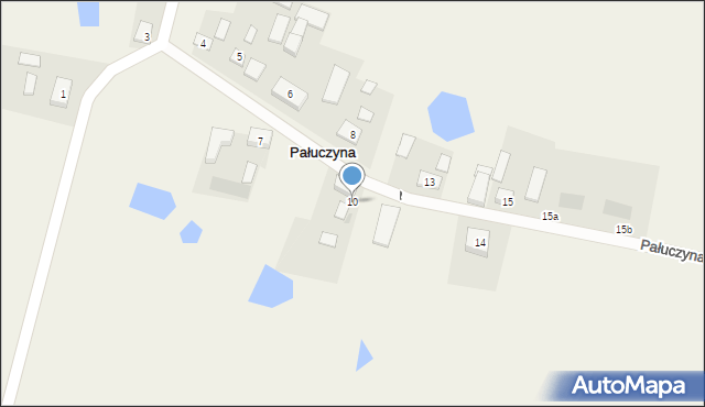 Pałuczyna, Pałuczyna, 10, mapa Pałuczyna