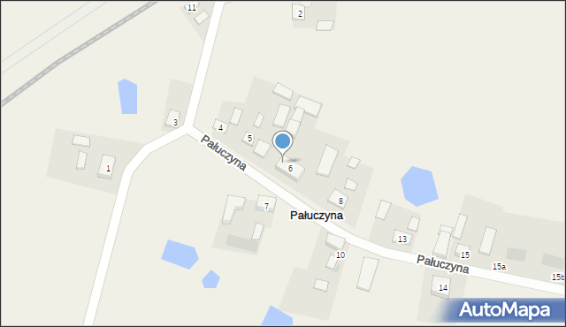 Pałuczyna, Pałuczyna, 6a, mapa Pałuczyna