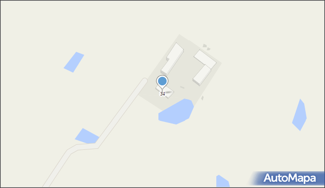 Paluzy, Paluzy, 34, mapa Paluzy