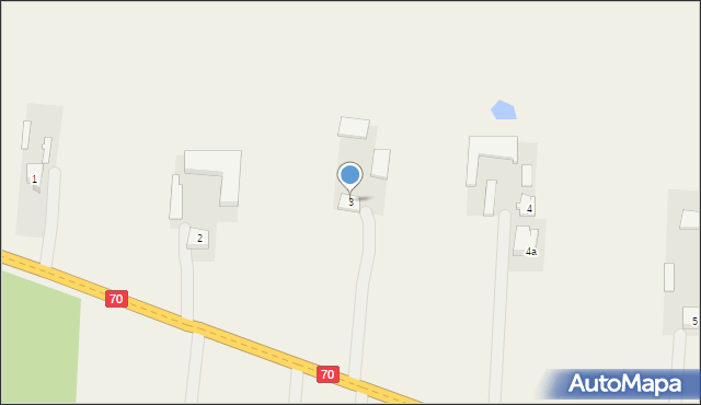 Pamiętna, Pamiętna, 3, mapa Pamiętna