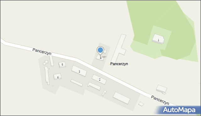 Pancerzyn, Pancerzyn, 4, mapa Pancerzyn