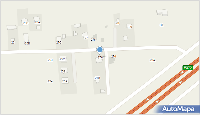 Panieńszczyzna, Panieńszczyzna, 27A, mapa Panieńszczyzna