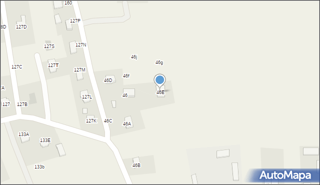 Panieńszczyzna, Panieńszczyzna, 46E, mapa Panieńszczyzna