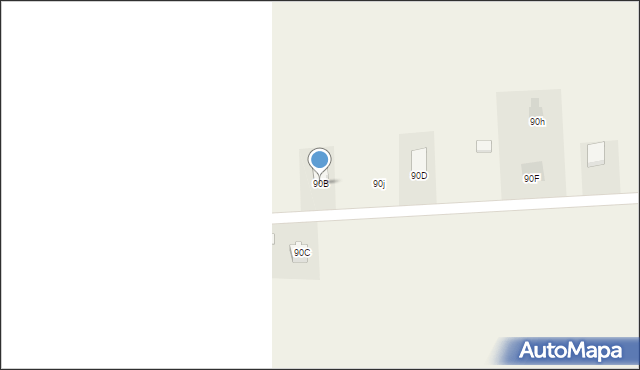 Panieńszczyzna, Panieńszczyzna, 90B, mapa Panieńszczyzna