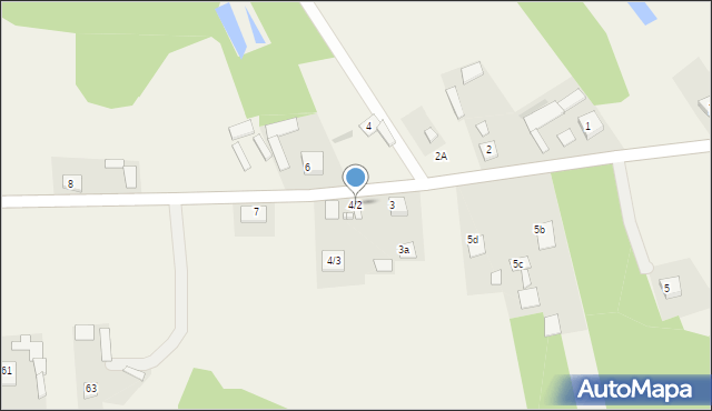 Pańki, Pańki, 4/2, mapa Pańki