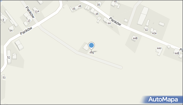 Panków, Panków, 49g, mapa Panków
