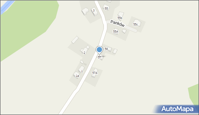 Panków, Panków, 57, mapa Panków