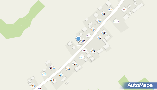 Pantalowice, Pantalowice, 545, mapa Pantalowice