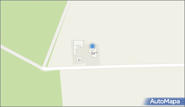 Paparzyn, Paparzyn, 31a, mapa Paparzyn