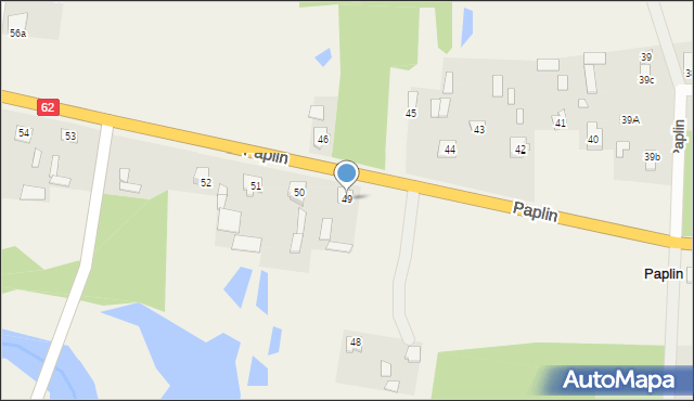 Paplin, Paplin, 49, mapa Paplin