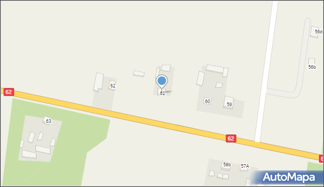 Paplin, Paplin, 61, mapa Paplin