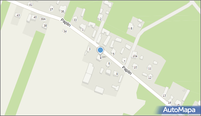 Paplin, Paplin, 4, mapa Paplin