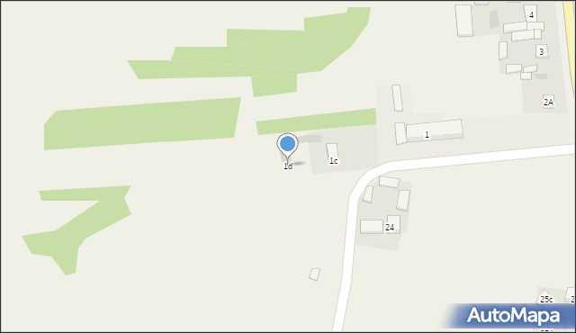 Paprocice, Paprocice, 1d, mapa Paprocice