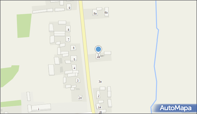 Paprocice, Paprocice, 4a, mapa Paprocice