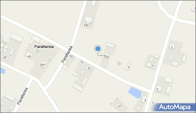 Parafianka, Parafianka, 52c, mapa Parafianka