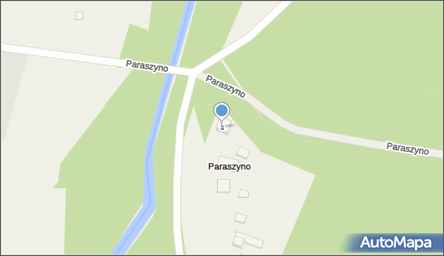 Paraszyno, Paraszyno, 4, mapa Paraszyno