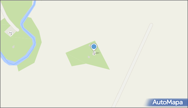 Parcele-Rębków, Parcele-Rębków, 1, mapa Parcele-Rębków