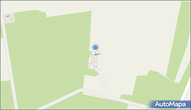 Parcele-Rębków, Parcele-Rębków, 46, mapa Parcele-Rębków