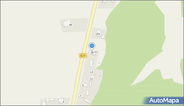 Parchatka, Parchatka, 15, mapa Parchatka
