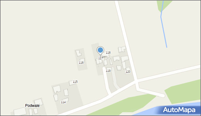 Parchocin, Parchocin, 117, mapa Parchocin