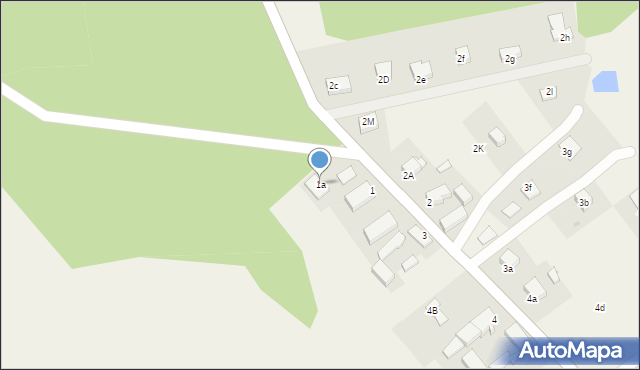 Parchów, Parchów, 1a, mapa Parchów