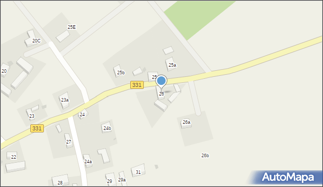 Parchów, Parchów, 26, mapa Parchów