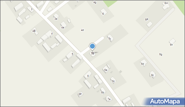 Parchów, Parchów, 5B, mapa Parchów