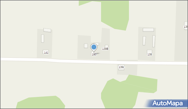 Parciaki, Parciaki, 140, mapa Parciaki