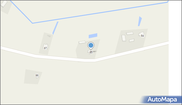 Parciaki, Parciaki, 85, mapa Parciaki