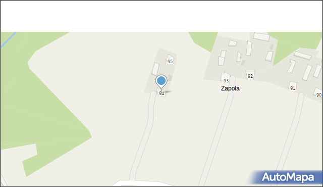 Parciaki, Parciaki, 94, mapa Parciaki