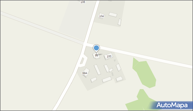 Parciaki, Parciaki, 99, mapa Parciaki
