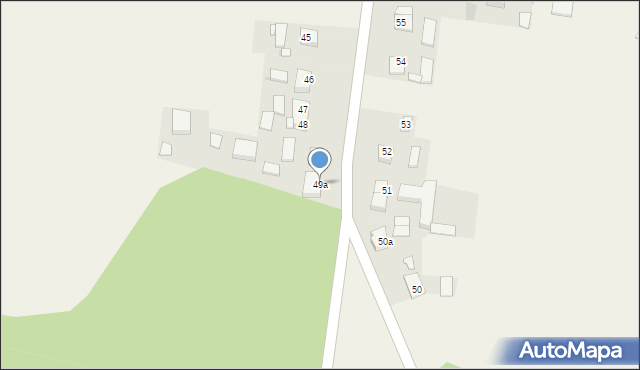 Parczew, Parczew, 49a, mapa Parczew