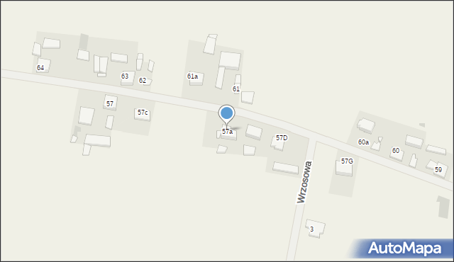 Parczew, Parczew, 57a, mapa Parczew