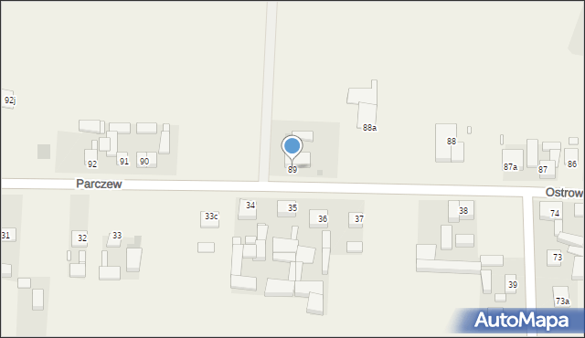 Parczew, Parczew, 89, mapa Parczew