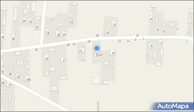 Parczów, Parczów, 17, mapa Parczów