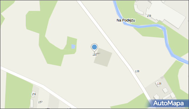 Parczówek, Parczówek, 140, mapa Parczówek