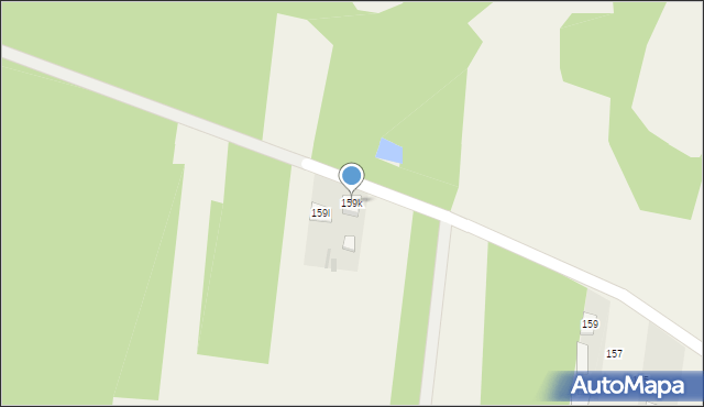 Parczówek, Parczówek, 159k, mapa Parczówek
