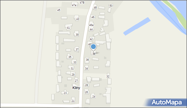 Parczówek, Parczówek, 38, mapa Parczówek