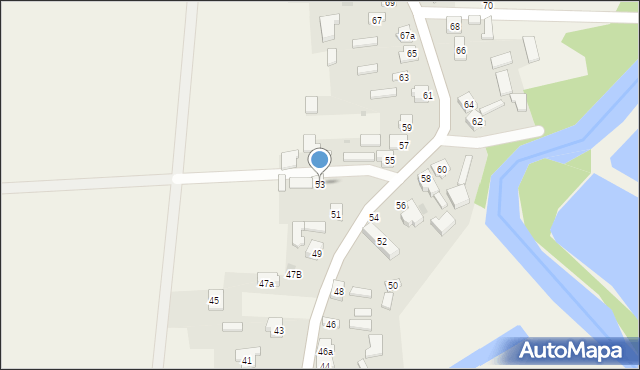 Parczówek, Parczówek, 53, mapa Parczówek