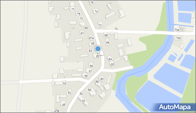 Parczówek, Parczówek, 61, mapa Parczówek